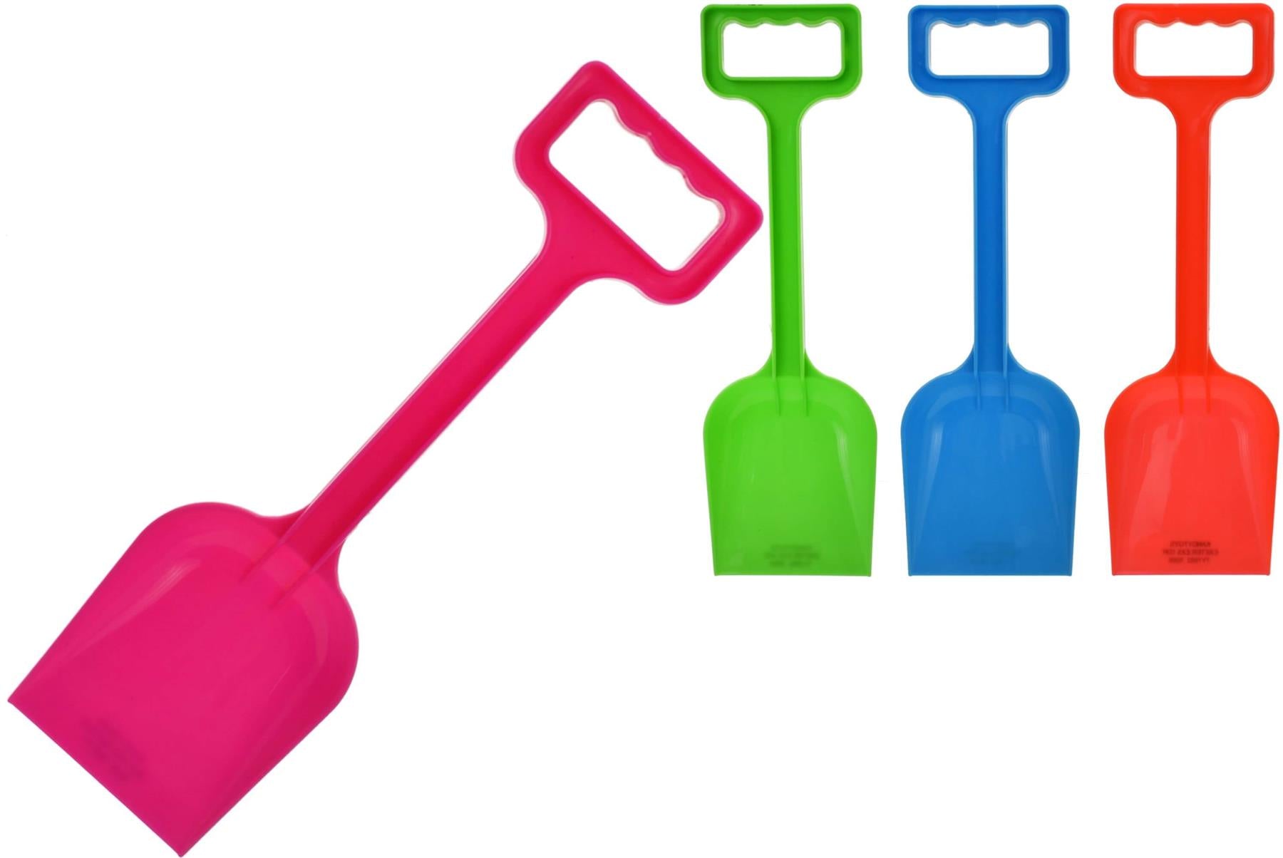 Children's 13" Outdoor Plastic Spade - Assorted Colours Curious Minds