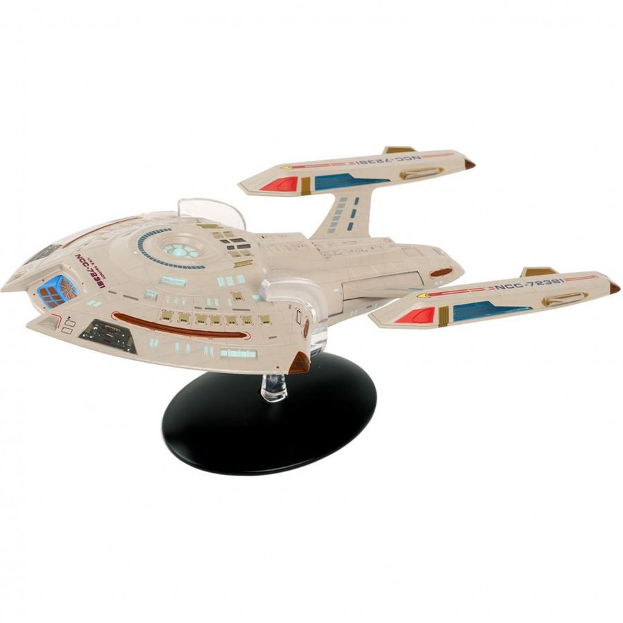 #27 U.S.S. Equinox NCC-72381 XL EDITION Model Diecast Ship (Eaglemoss / Star Trek) Real Merch