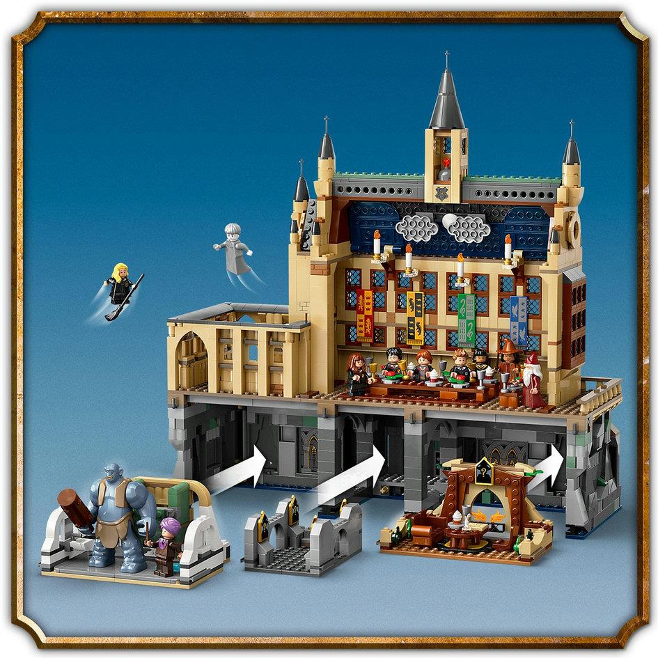 Lego Harry Potter 76435 Hogwarts Castle: The Great Hall for Ages 10+ Curious Minds