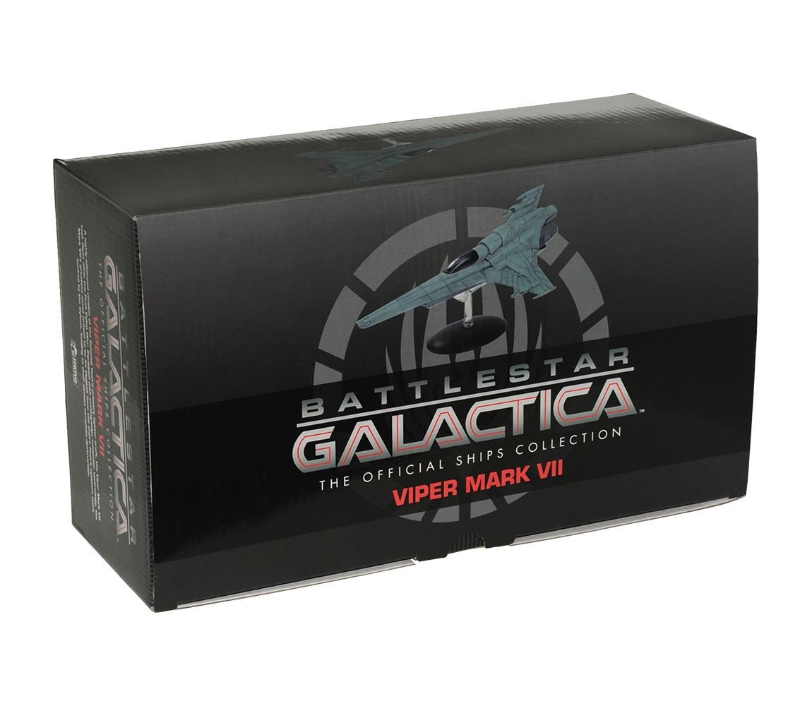 #06 Viper Mark VII (2004 Series) Model Diecast Ship (Eaglemoss / Battlestar Galactica) Real Merch