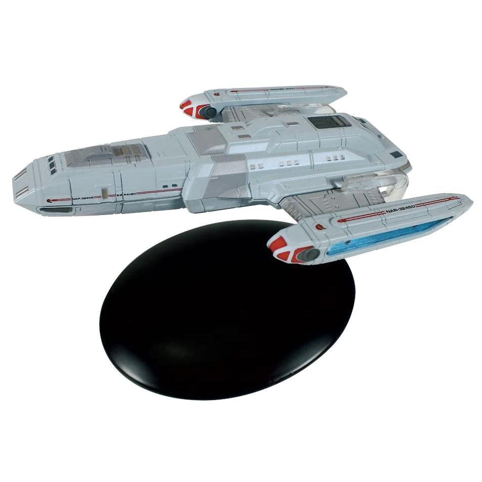 #66 U.S.S Raven NAR-32450 Model Die Cast Ship STDC066 (Eaglemoss / Star Trek) Real Merch