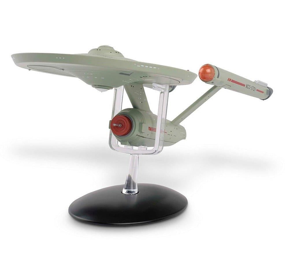 #01 U.S.S. Enterprise NCC-1701 XL EDITION Die-Cast Model Ship TOS (Eaglemoss / Star Trek) Real Merch