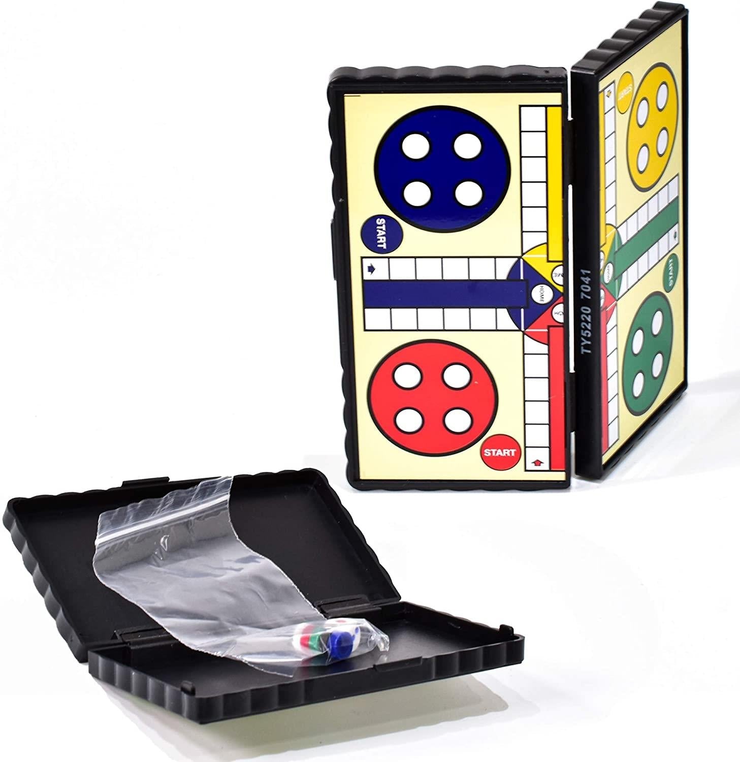 Magnetic Travel Games: Ludo, Chess, Draughts, Snakes & Ladders (SINGLE) Curious Minds