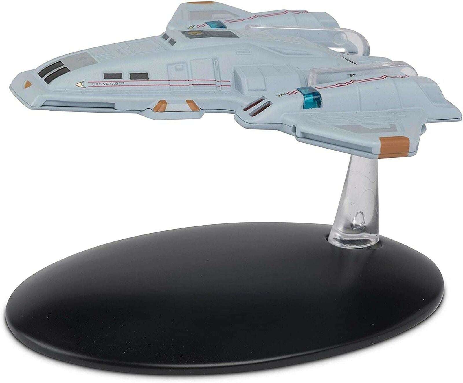 #78 U.S.S. Voyager's Aeroshuttle Diecast Model Ship (Star Trek / Eaglemoss) Real Merch