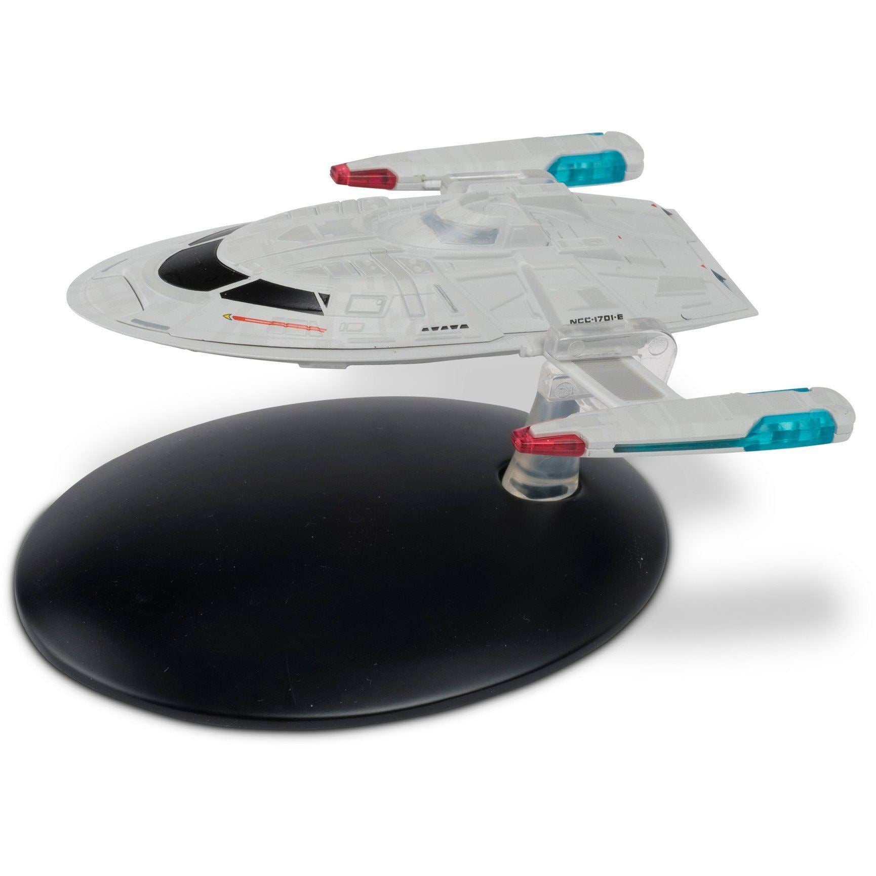 #75 U.S.S. Enterprise NCC-1701-E Captain's Yacht (Cousteau) Starship Model Die Cast Ship (Star Trek) Real Merch