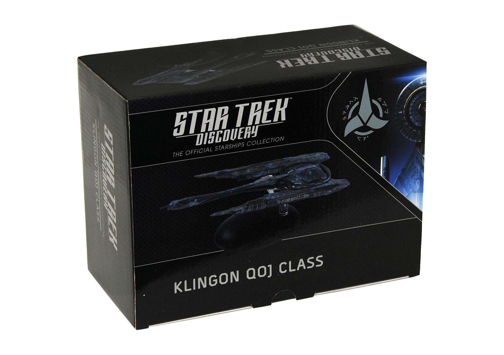 #10 Klingon QOJ Class Discovery Ships Model Diecast Ship (Eaglemoss / Star Trek) Real Merch
