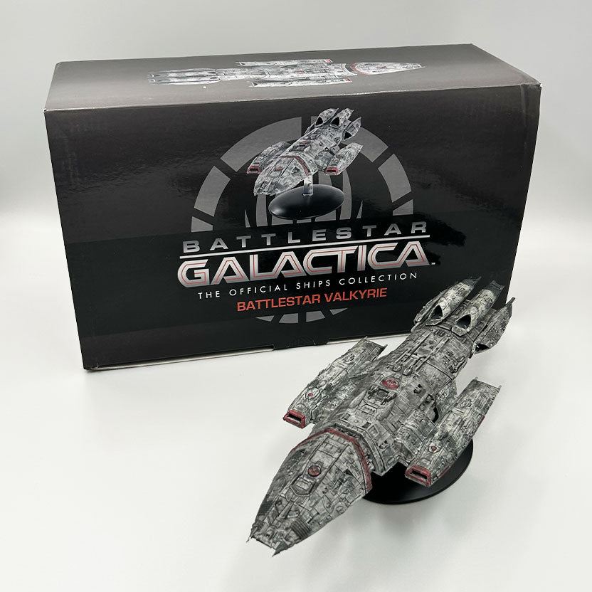 #17 Battlestar Valkyrie Diecast Model Ship (Battlestar Galactica / Eaglemoss) Real Merch