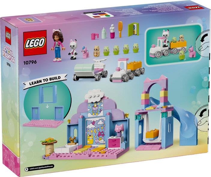 Lego Gabby's Dollhouse 10796 Gabby's Kitty Care Ear for Ages 4 and Up Curious Minds