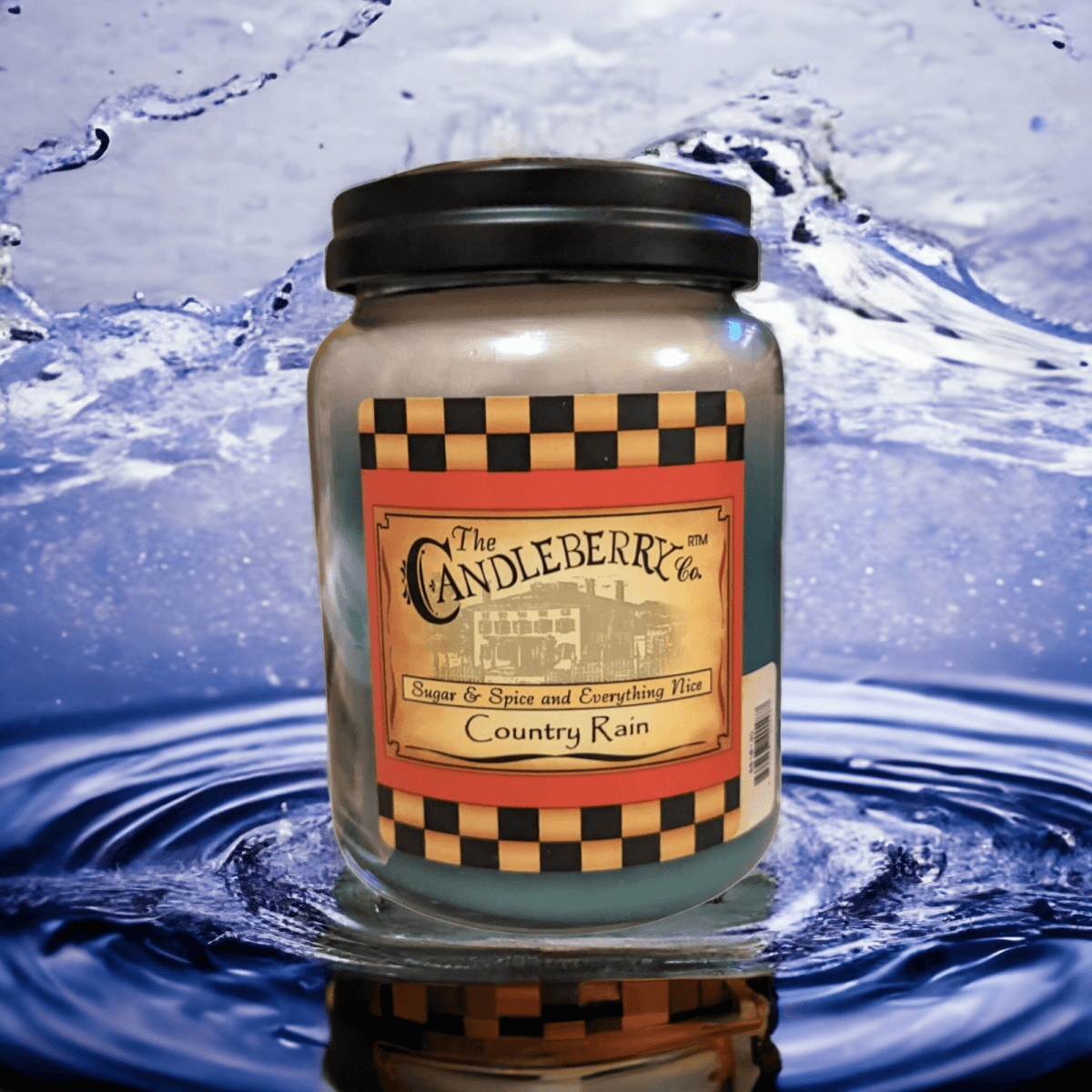Candleberry - Country Rain Large Jar - The Imagination Shop