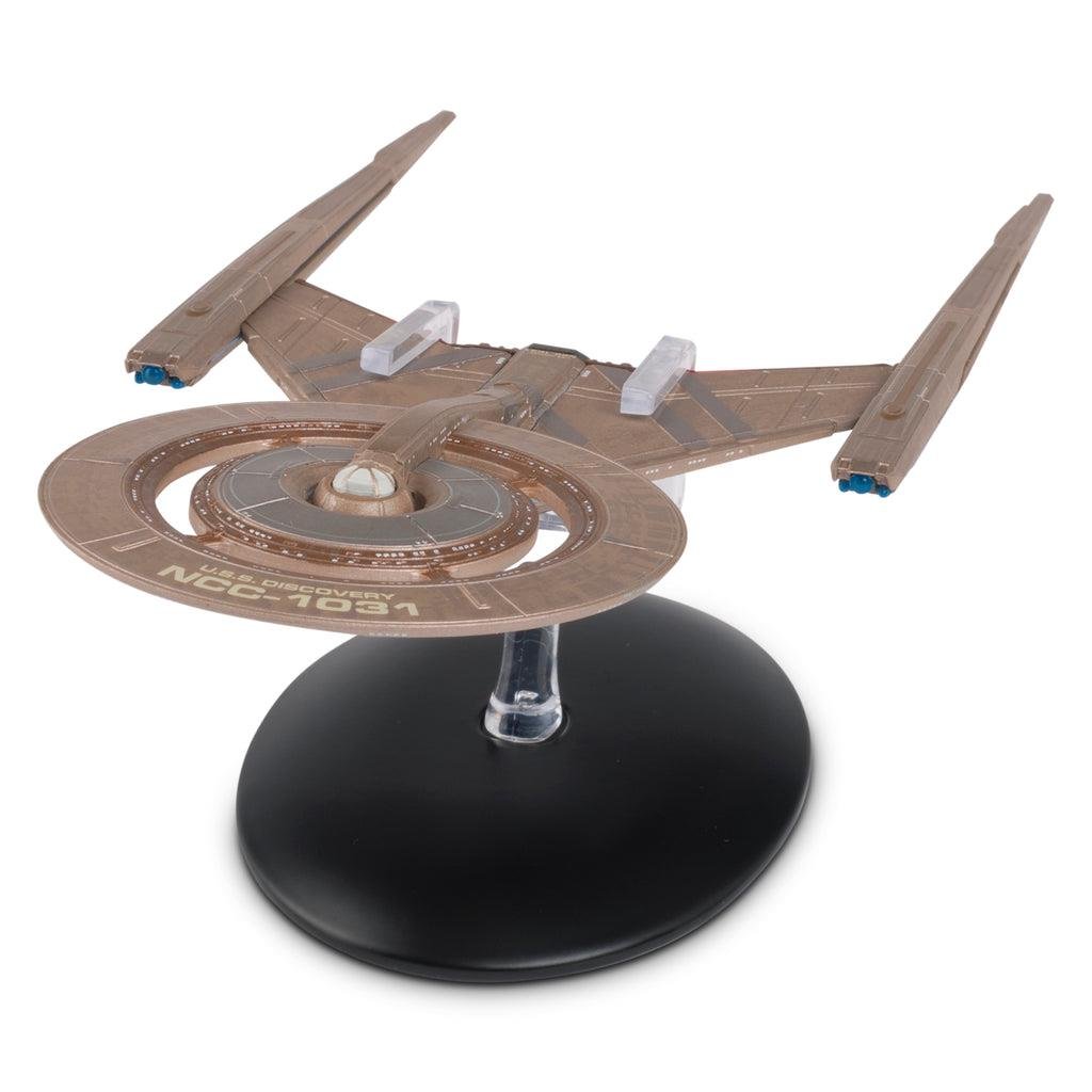 #02 U.S.S. Discovery NCC-1031 (Crossfield class) Starship Die-Cast Model Discovery SSDUK002 (Eaglemoss / Star Trek) Real Merch