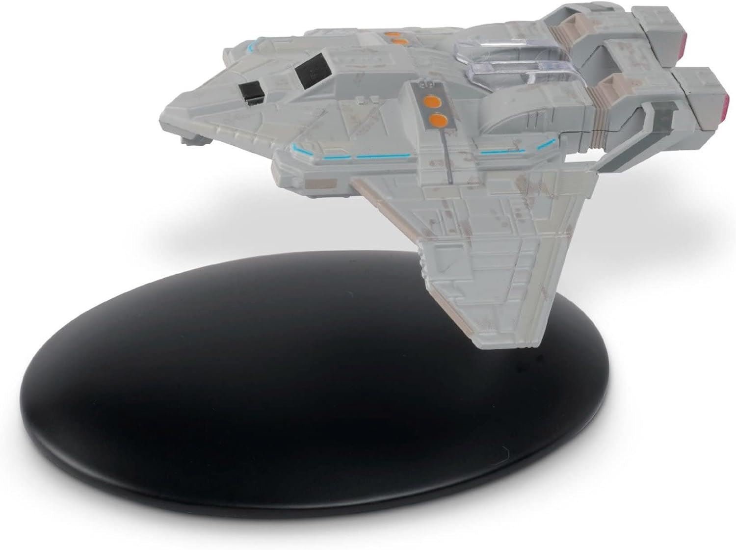 #21 / #68 Federation Attack Fighter Diecast Model Ship Window Boxed (Star Trek / Eaglemoss) Real Merch