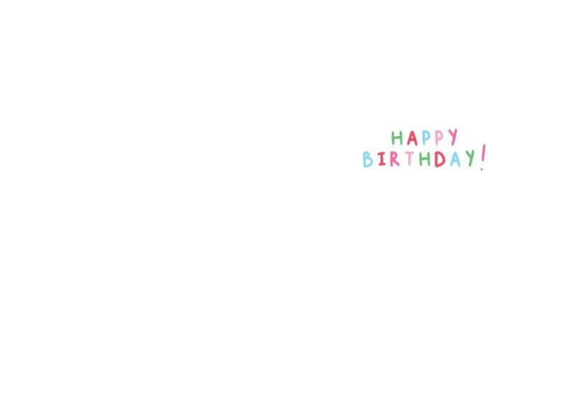 Happy Birthday Card - Age 3 (105 x 148 mm) Curious Minds