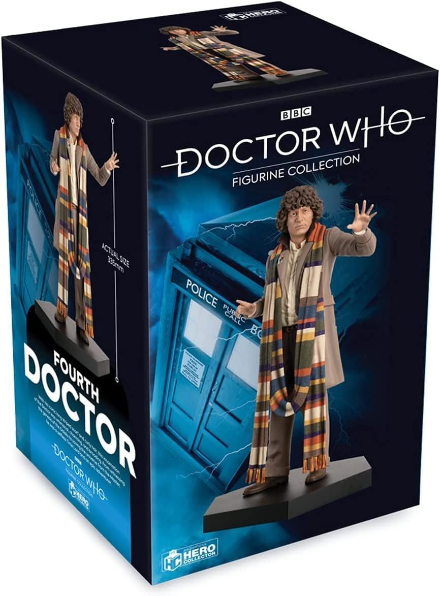 Doctor Who 4th Tom Baker MEGA Figure WHOEN601 Large 35cm/14" Figurine Eaglemoss Real Merch