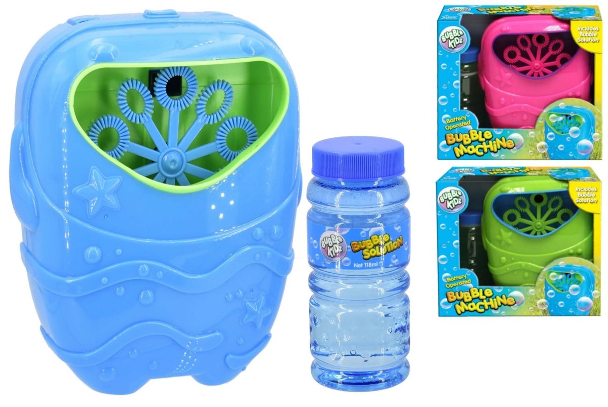 Children's Battery Operated Bubble Machine (Assorted Designs) - The Imagination ShopToys & Games > Toys > Outdoor Toys > Bubble Toys