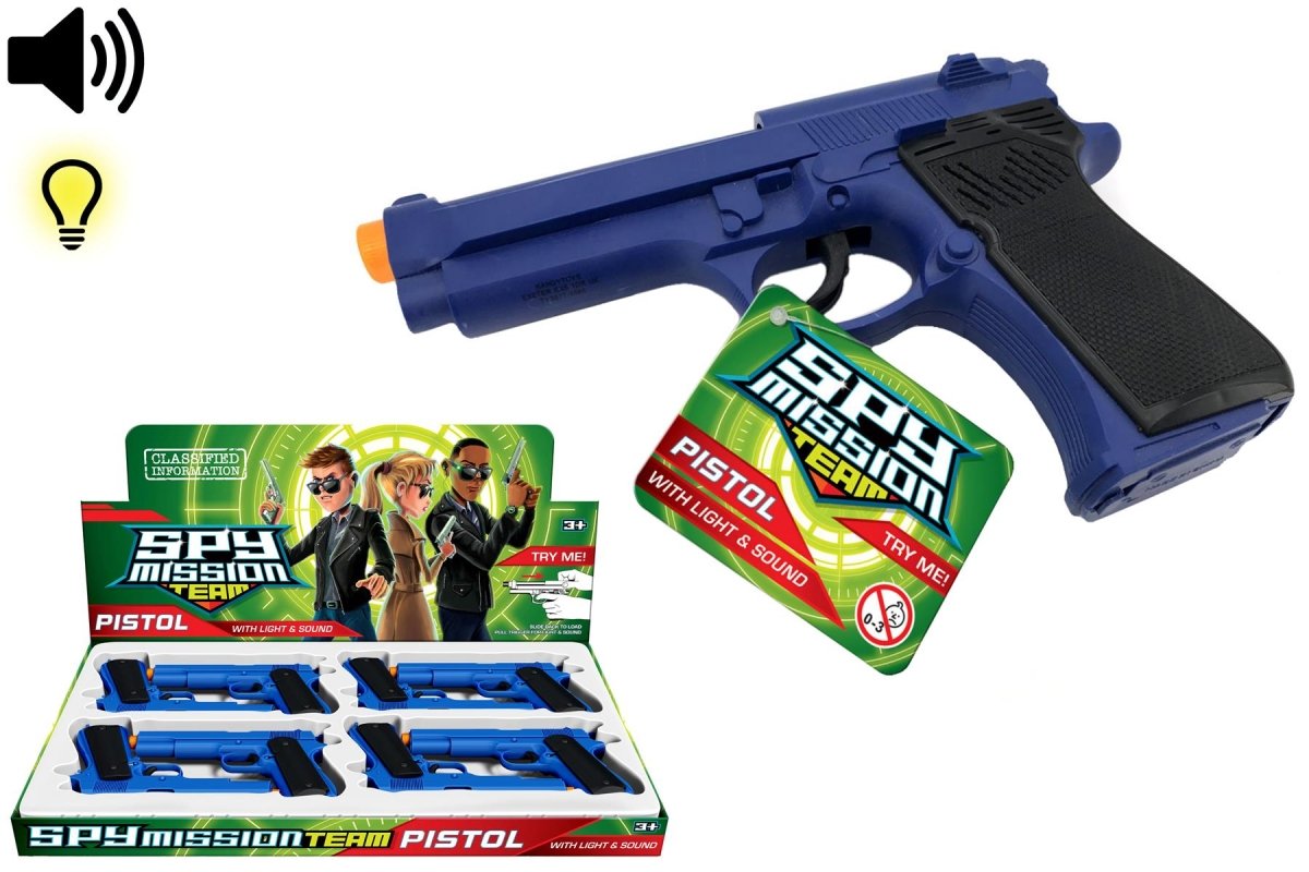 Children's Pretend Spy Gun with Realistic Light & Sound Effects - The Imagination ShopToys & Games > Toys > Spy Toys
