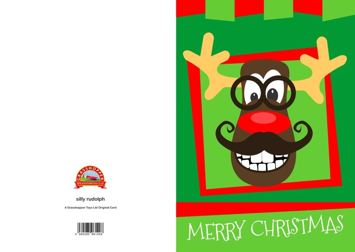 Curious Minds Hilarious Rudolph in Disguise Christmas Card - The Imagination ShopGifts > Cards > Christmas Cards