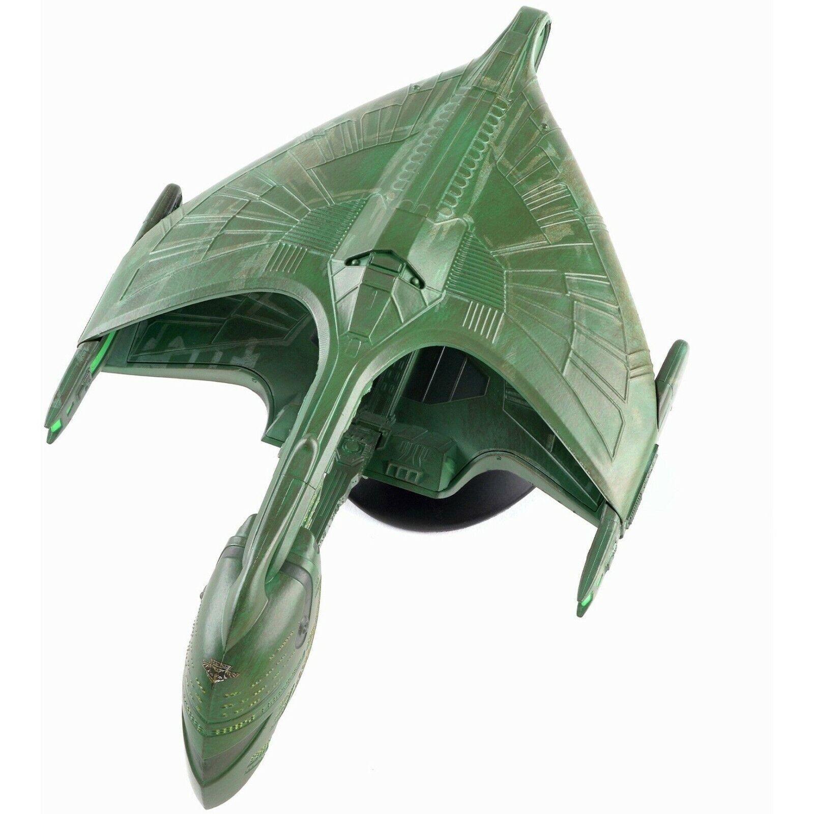 #16 Romulan Warbird XL EDITION Model Diecast Ship (Eaglemoss / Star Trek) Real Merch