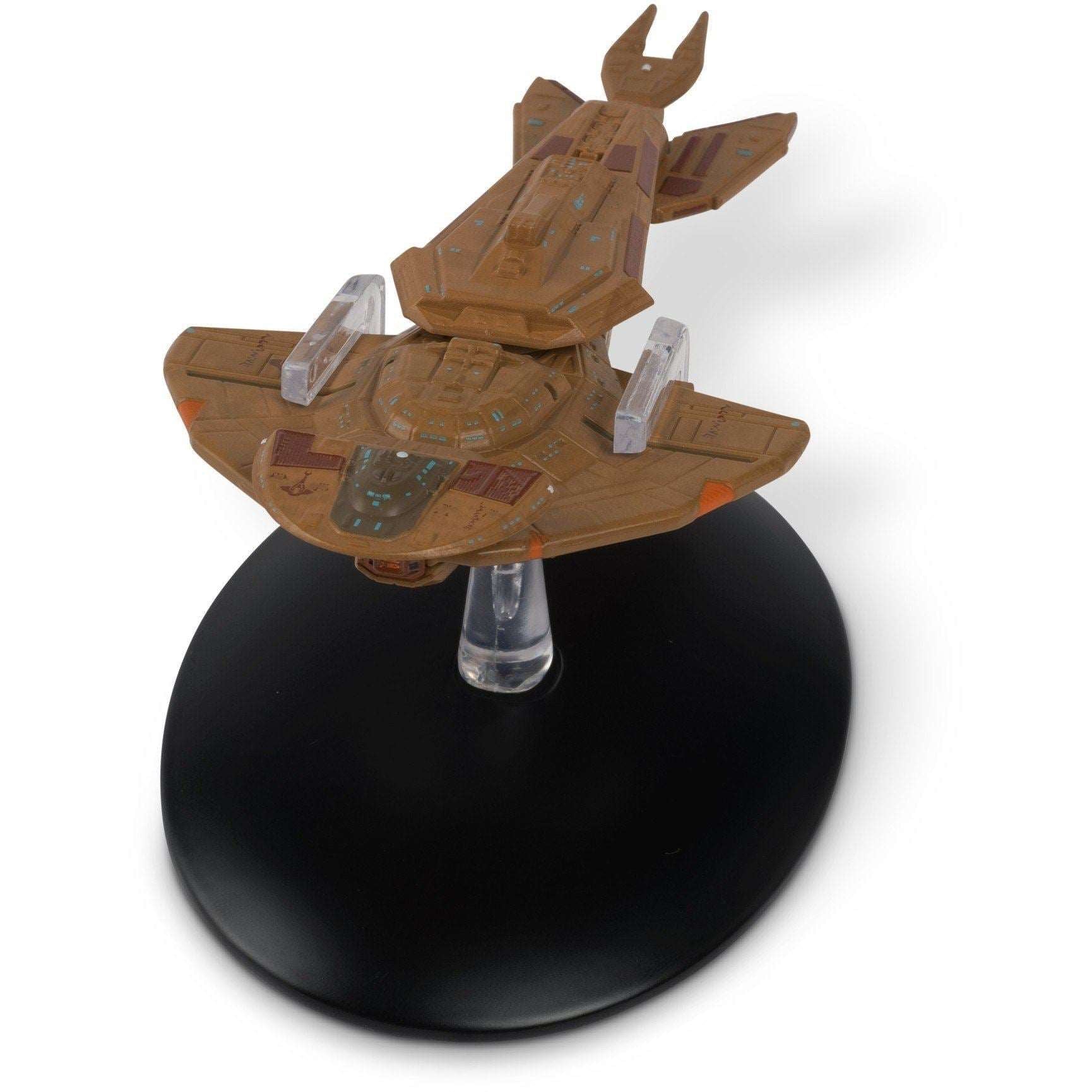 #136 Cardassian Keldon Class Cruiser Model Die Cast Ship (Eaglemoss / Star Trek) Real Merch