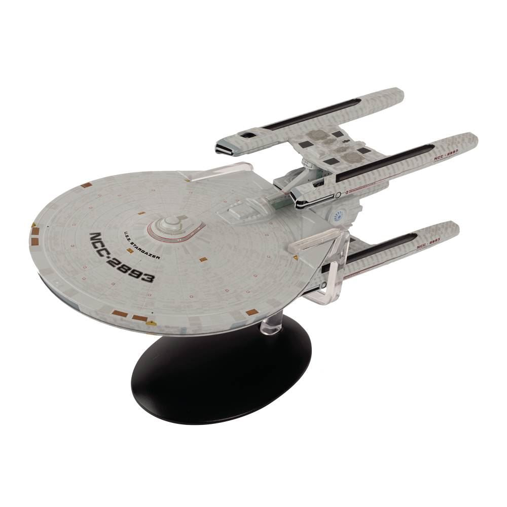 #31 U.S.S. Stargazer NCC-2893 XL Edition Starship Ship Model Die Cast Starship SSSUK631 (Eaglemoss / Star Trek) Real Merch