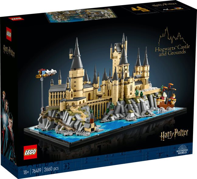 Lego Harry Potter 76419 Hogwarts Castle and Grounds for Ages 18 and Up Curious Minds