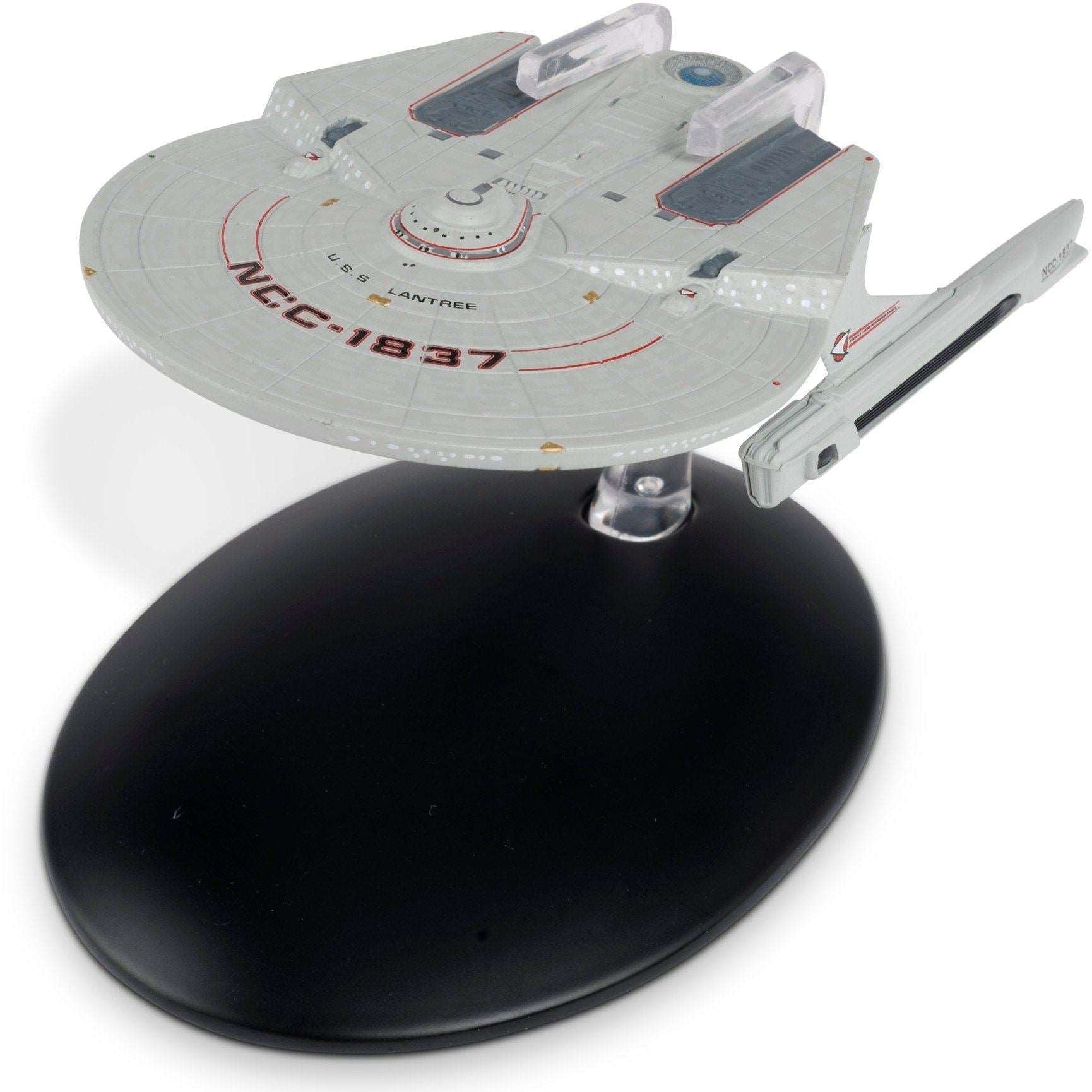 #138 USS Lantree NCC-1837 Model Die Cast Ship (Eaglemoss / Star Trek) Real Merch