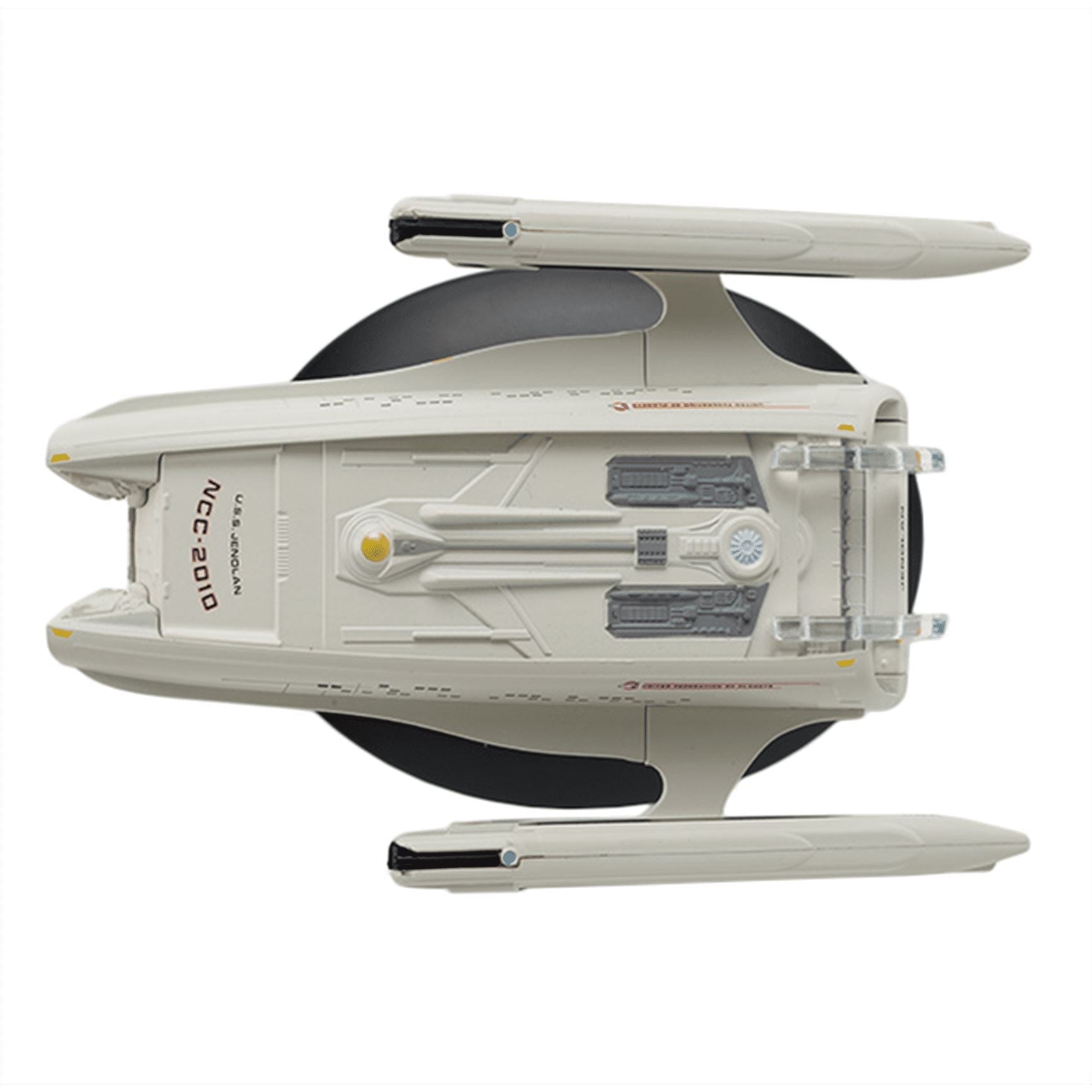 #104 U.S.S. Jenolan NCC-2010 Starship Model Die Cast Ship (Eaglemoss / Star Trek) Real Merch