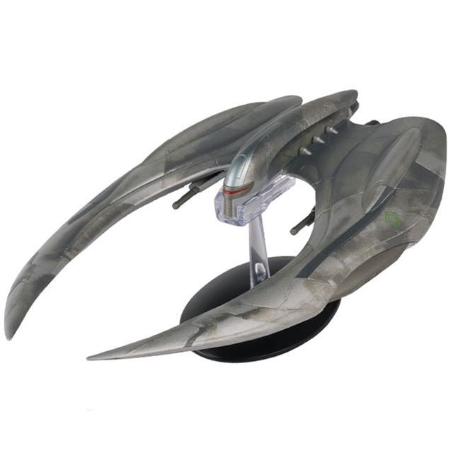 #02 Modern Cylon Raider (2004 Series) Model Diecast Ship (Eaglemoss / Battlestar Galactica) Real Merch