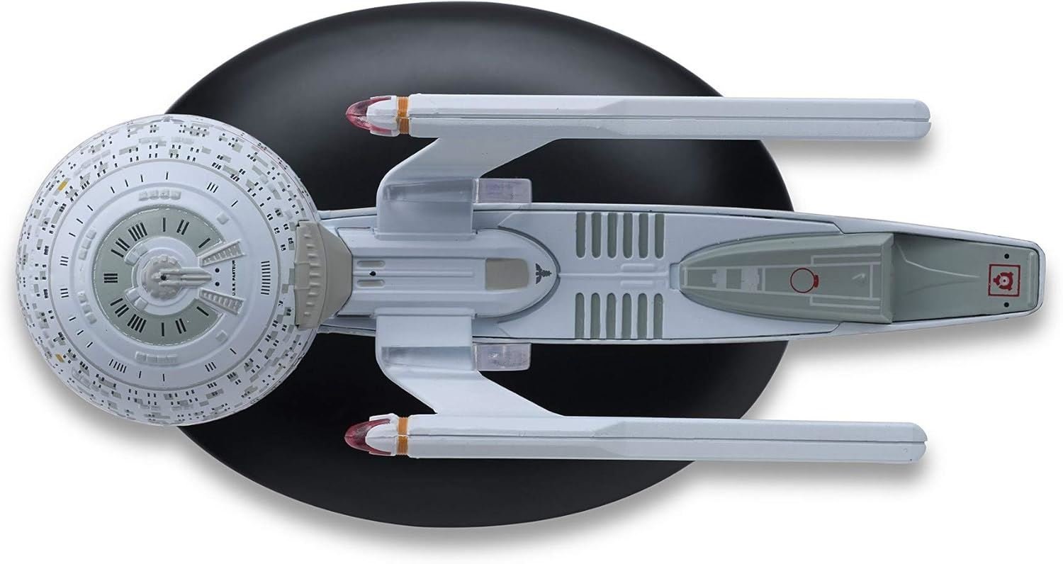 #42 U.S.S. Pasteur NCC-58925 (Olympic-Class) Model Die Cast Ship (Eaglemoss / Star Trek) Real Merch