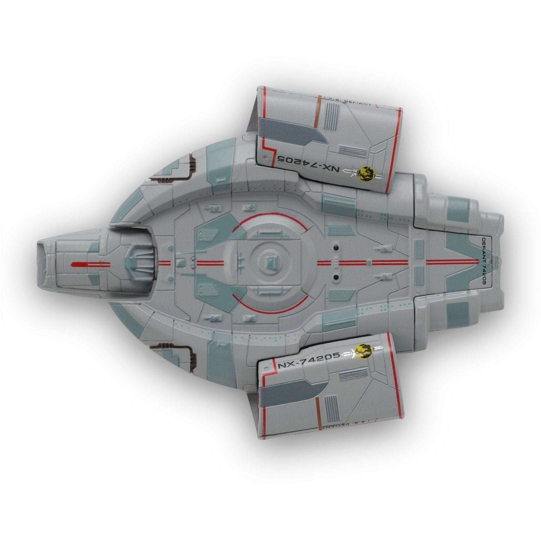 #04 I.S.S. Defiant NX-74205 (Mirror Issue M3) BONUS ISSUE Model Die Cast Ship (Eaglemoss / Star Trek) Real Merch