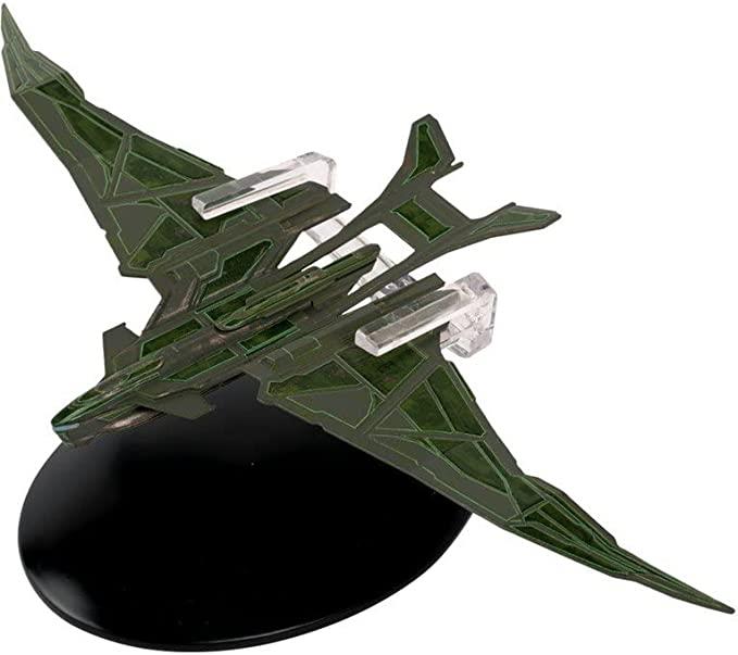 #10 Romulan Warbird 2399 Model Diecast Ship Picard Universe (Eaglemoss / Star Trek) Real Merch