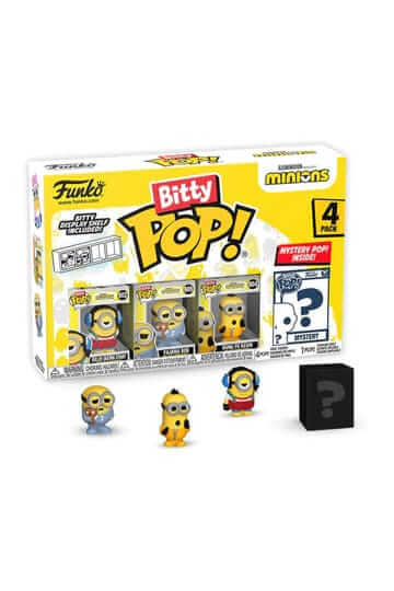 Funko Bitty Pop! Minions Roller Skating Stuart 4 Pack Funko