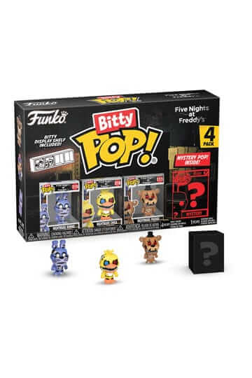 Funko Bitty Pop! Five Nights At Freddy's Nightmare Bonnie 4 Pack Assorted Funko