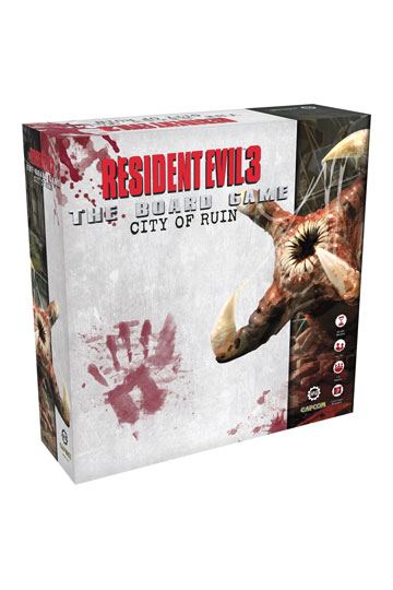 Resident Evil 3 The Board Game Expansion The City Of Ruin Steamforged Games Ltd