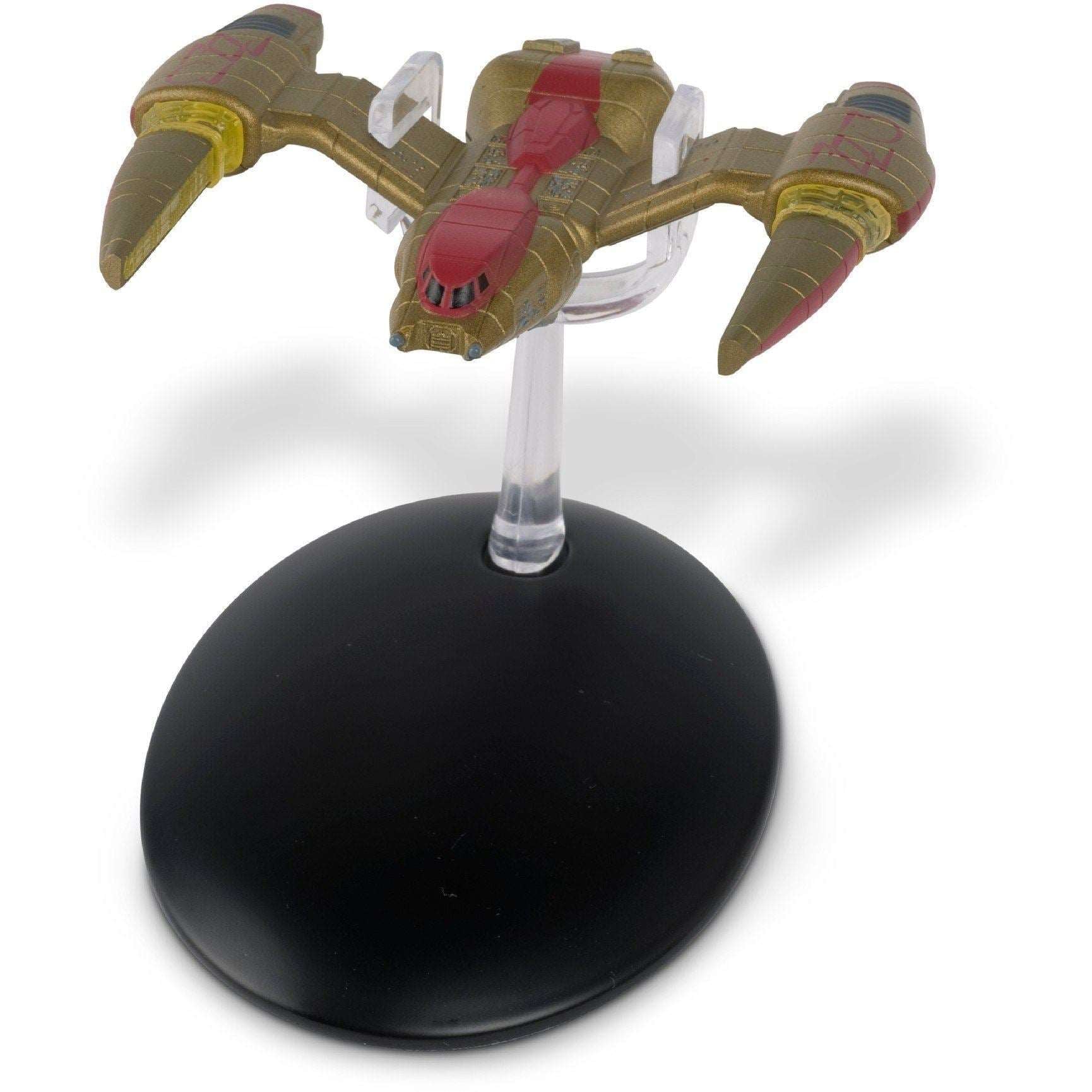 #133 Irina's Racing Ship (Terrellian Racer) Model Die Cast Ship (Eaglemoss / Star Trek) Real Merch