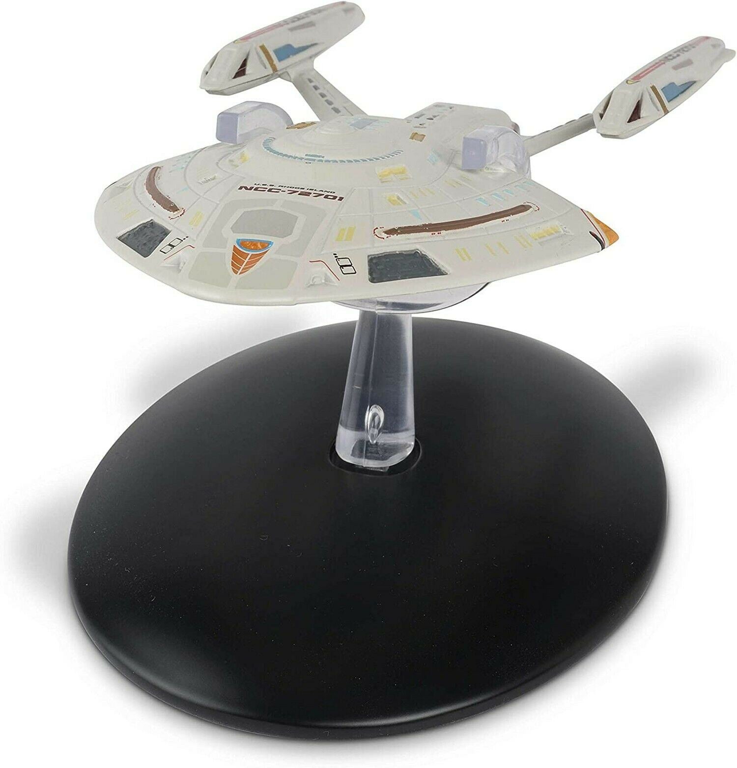 #98 U.S.S. Rhode Island NCC-72701 Ship Die-Cast Model STDC98 (Eaglemoss / Star Trek) Real Merch