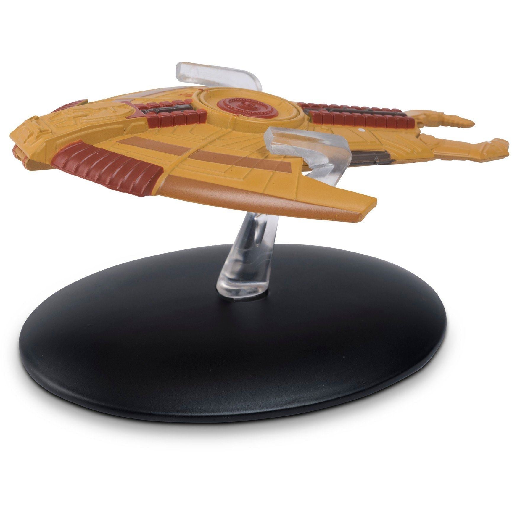 #33 Cardassian Hideki Starship Model Die Cast Ship (Eaglemoss / Star Trek) Real Merch