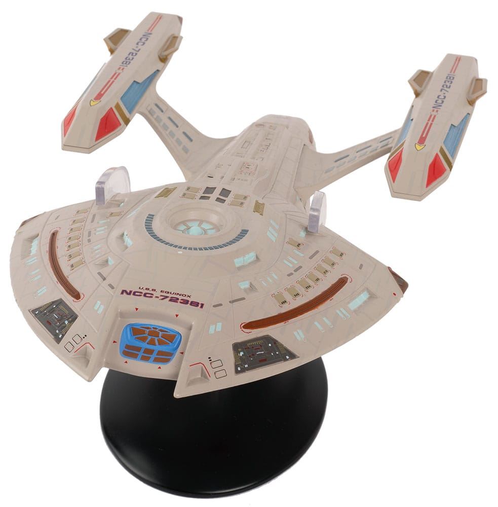 #27 U.S.S. Equinox NCC-72381 XL EDITION Model Diecast Ship (Eaglemoss / Star Trek) Real Merch