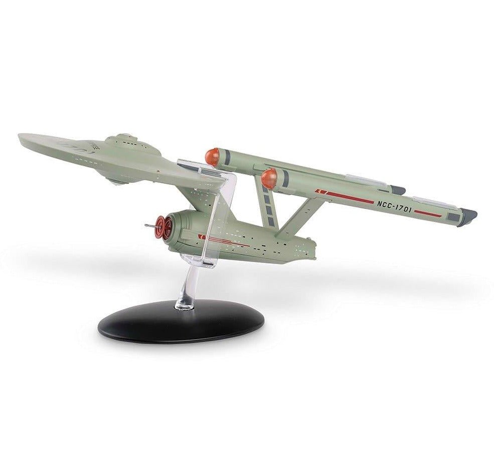 #01 U.S.S. Enterprise NCC-1701 XL EDITION Die-Cast Model Ship TOS (Eaglemoss / Star Trek) Real Merch