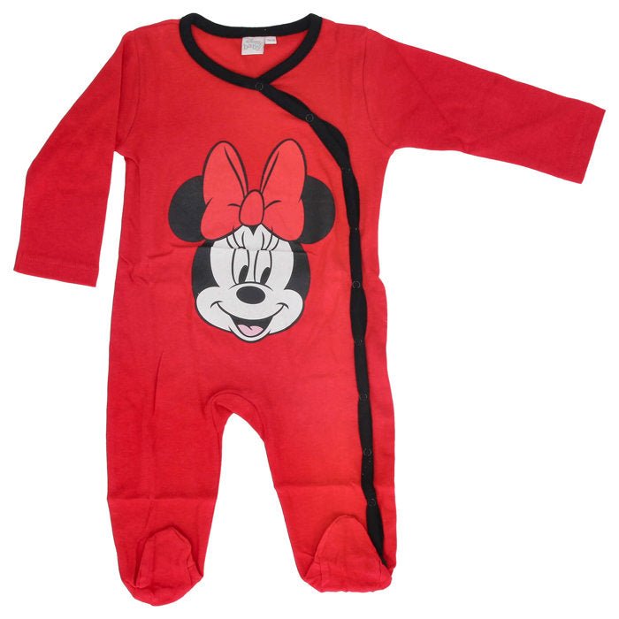 Disney Baby Minnie Mouse Red Romper / Pyjamas One Piece - The Imagination Shop
