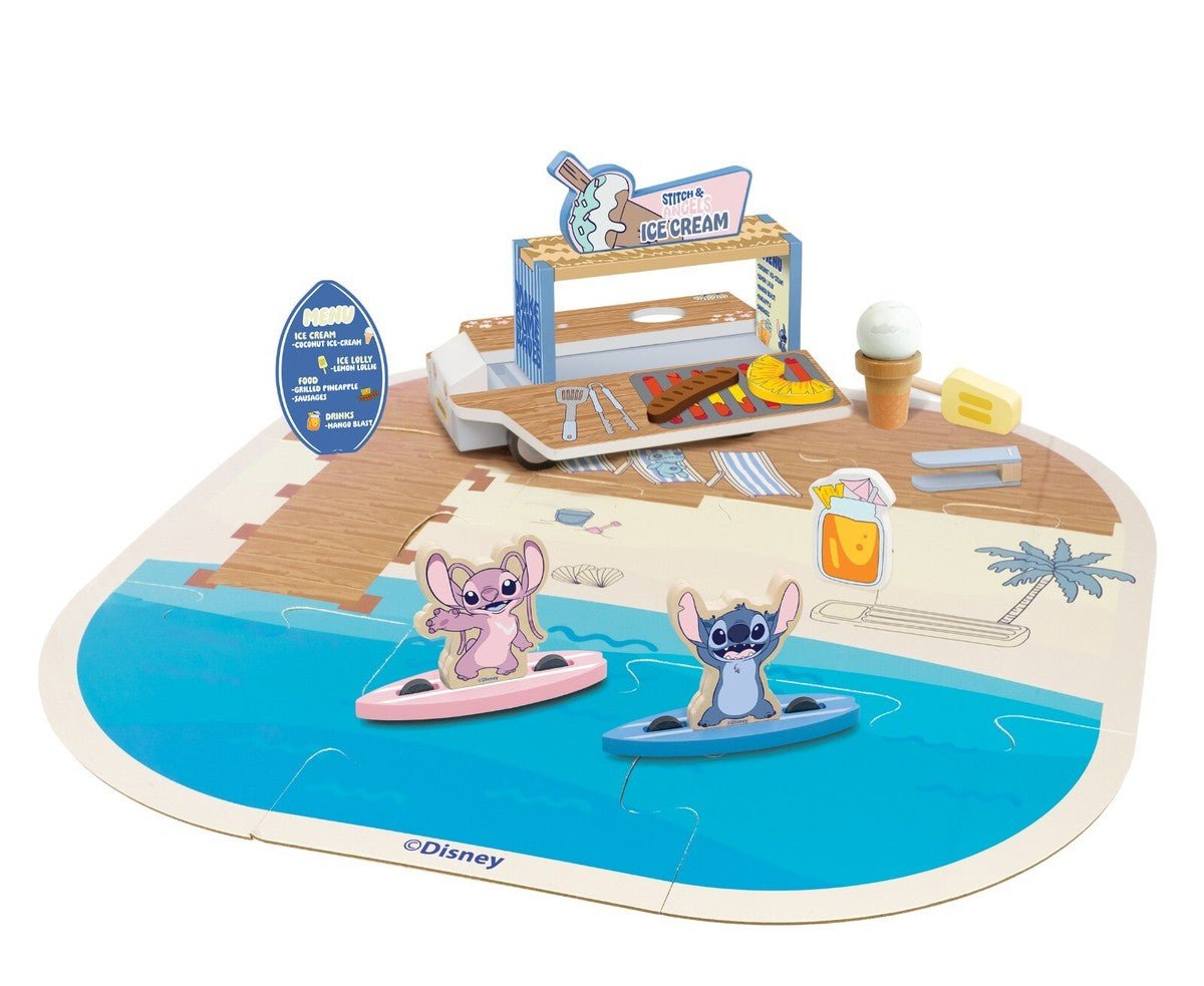 Disney Lilo & Stich Wooden Surf Van Playset - The Imagination ShopToys