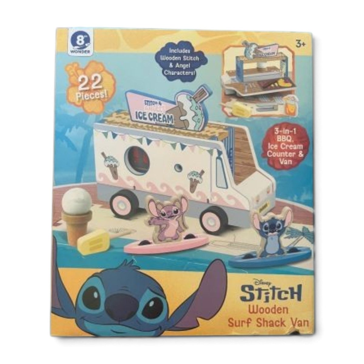 Disney Lilo & Stich Wooden Surf Van Playset - The Imagination ShopToys
