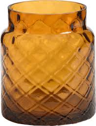Yankee Candle - Deco Lounge Jar Holder Amber Yankee Candle