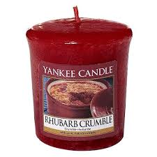 Yankee Candle Rhubarb Crumble Scented Votive Candle Yankee Candle