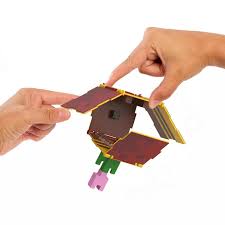 Minecraft Flippin Figs 2 in 1 Bee & Flowerpot Action Figure mojang