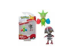 Pokémon Roselia & Pawniard Battle Figure Pack Jazwares