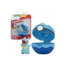 Pokémon Clip 'N' Go Totodile & Dive Ball Jazwares