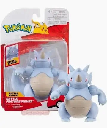 Pokémon - Rhydon Battle Feature Figure Jazwares
