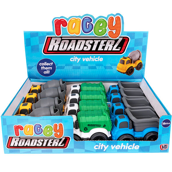 Children's Small Industrial City Vehicle Toy in Assorted Designs Curious Minds