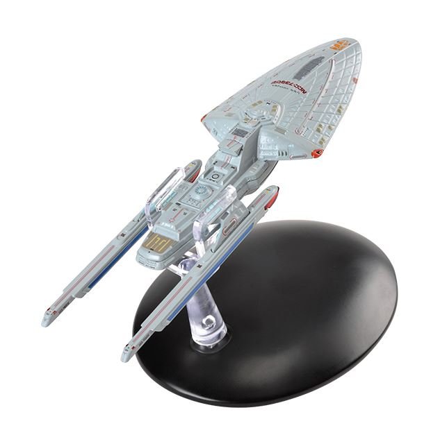 #11 U.S.S. Voyager NCC-73602 (Sternbach concept) Model Diecast Ship (Eaglemoss / Star Trek) Real Merch