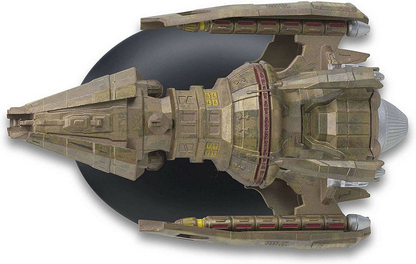 #51 Hirogen Hunter Warship Die-Cast Model (Eaglemoss / Star Trek) Real Merch